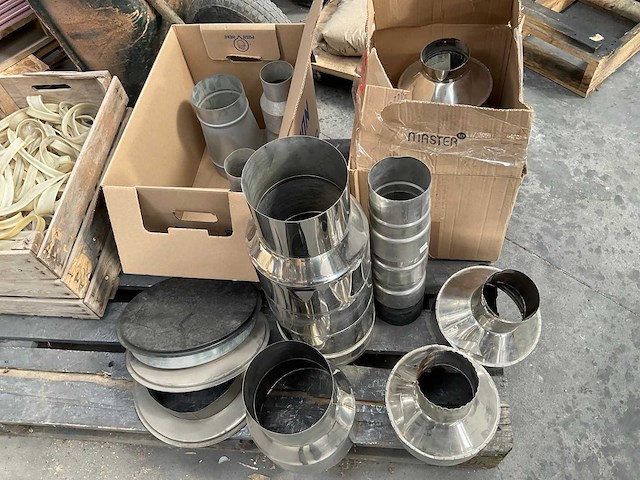 Partij rvs verloopstukken - afbeelding 2 van  3