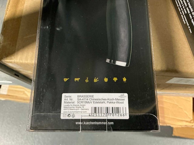 Partij sabatier brasserie chinese chef knifes (20x) - afbeelding 4 van  4