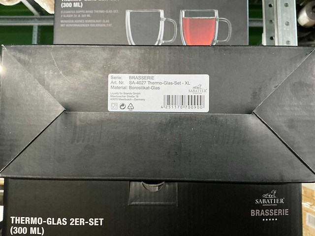 Partij sabatier brasserie thermo glass 300ml sets (23x) - afbeelding 4 van  4