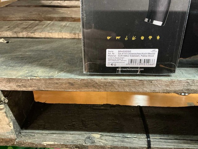 Partij sabatier chinese chef knifes 180mm/7’’ (57x) - afbeelding 3 van  5