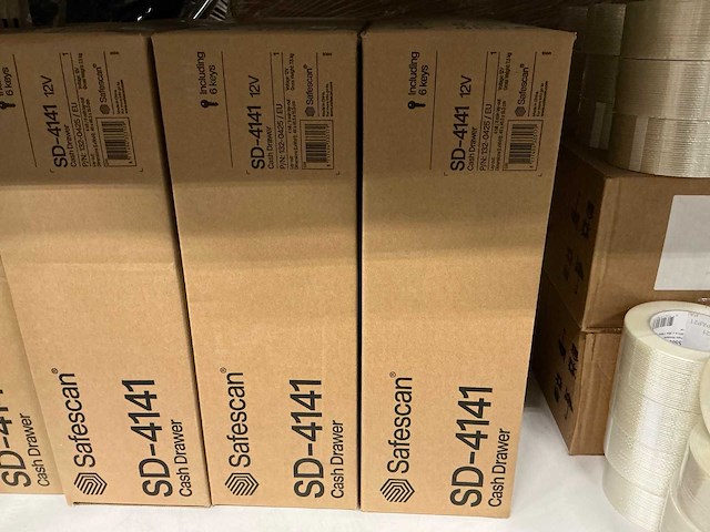 Partij safescan sd-4141 cash drawer (6x) - afbeelding 1 van  2