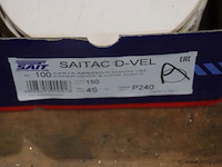 Partij saitac d-vel klittenband schuurschijven - afbeelding 3 van  9