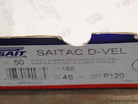 Partij saitac d-vel klittenband schuurschijven - afbeelding 9 van  9