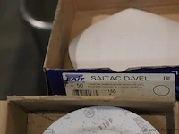 Partij saitac d-vel klittenband schuurschijven - afbeelding 5 van  9