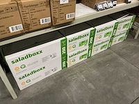 Partij saladboxx round transparent 300&250cc (2000x) - afbeelding 1 van  5