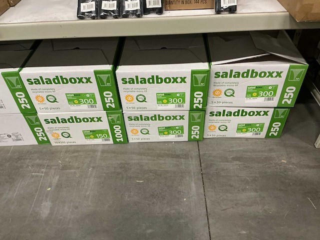 Partij saladboxx round transparent 300&250cc (2000x) - afbeelding 4 van  5