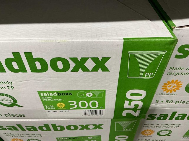 Partij saladboxx round transparent 300&250cc (2000x) - afbeelding 5 van  5