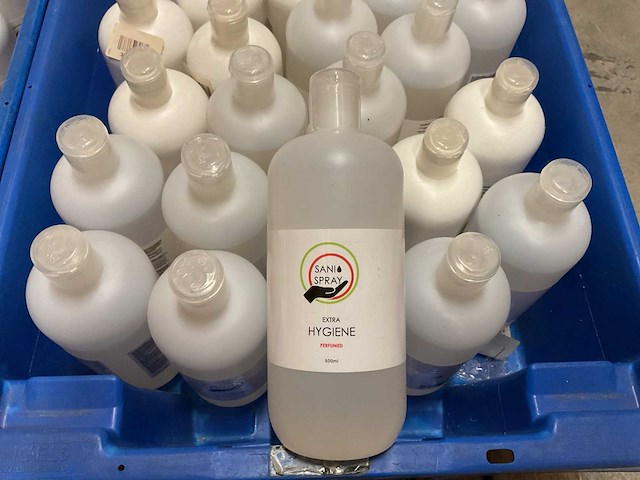 Partij sani spray handreiniger, 59 flacons - afbeelding 2 van  2