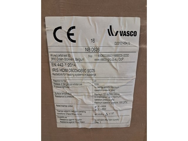 Partij sanitair goederen, o.a. villeroy&boch, novellini, zehnder, vasco & grohe - afbeelding 30 van  92