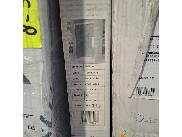 Partij sanitair goederen, o.a. villeroy&boch, novellini, zehnder, vasco & grohe - afbeelding 53 van  80