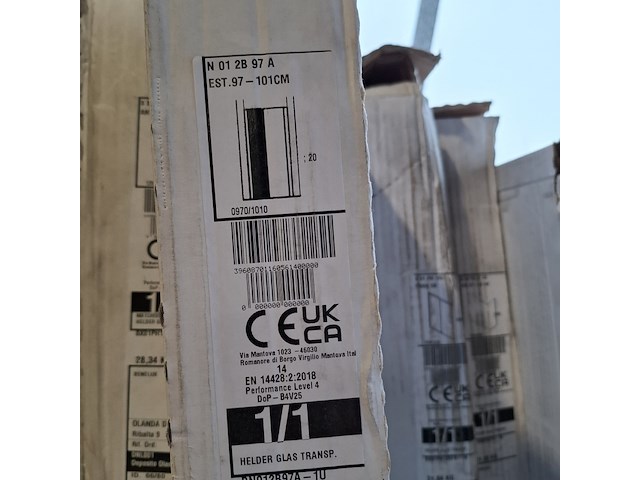 Partij sanitair goederen, o.a. villeroy&boch, novellini, zehnder, vasco & grohe - afbeelding 55 van  80