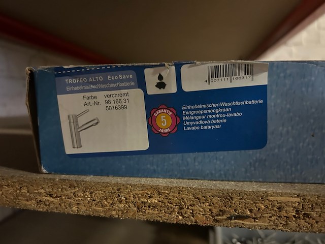 Partij sanitair toebehoren, kraan - afbeelding 4 van  4