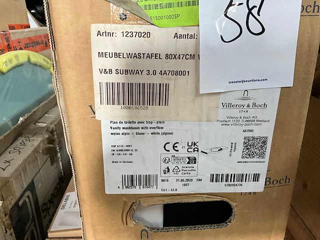 Partij sanitair - afbeelding 1 van  4