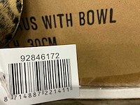 Partij santaclaus with bowl h30cm (72x) - afbeelding 3 van  5