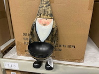 Partij santaclaus with bowl h30cm (72x) - afbeelding 2 van  5