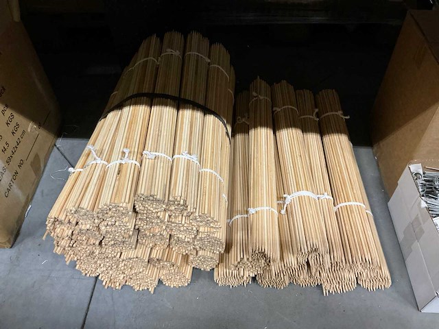 Partij satéprikkers 50cm (3600x) - afbeelding 1 van  3