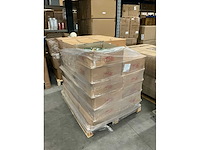 Partij schaal vila d.42/h.12,5cm groen transparant (70x) - afbeelding 4 van  5