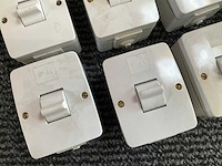 Partij schakelaars presto ip44 (15x) - afbeelding 2 van  2