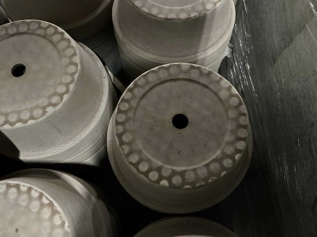 Partij schalen mv 25 gri ø25xh12cm (219x) - afbeelding 2 van  4