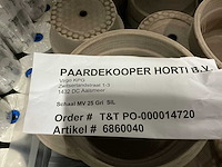 Partij schalen mv 25 gri ø25xh12cm (219x) - afbeelding 3 van  4