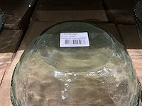 Partij schalen vila d28/h10.5cm groen transparant (51x) - afbeelding 3 van  4