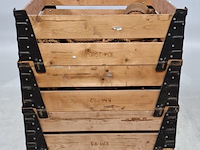 Partij scheeps touwen