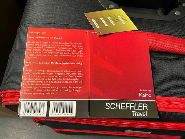 Partij scheffler koffer set kairo 4-delig - afbeelding 2 van  4