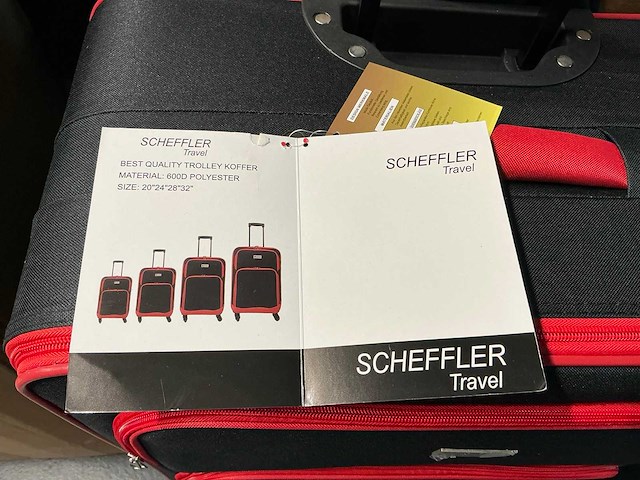Partij scheffler koffer set kairo 4-delig - afbeelding 3 van  4