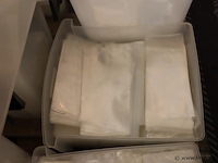 Partij scheltinga g-label vacuüm zakken & kunststof opbergbakken (4 stuks) - afbeelding 3 van  16
