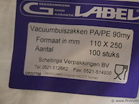 Partij scheltinga g-label vacuüm zakken & kunststof opbergbakken (4 stuks) - afbeelding 5 van  16