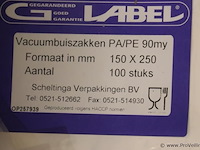 Partij scheltinga g-label vacuüm zakken & kunststof opbergbakken (4 stuks) - afbeelding 10 van  16