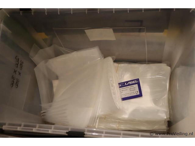 Partij scheltinga g-label vacuüm zakken & kunststof opbergbakken (4 stuks) - afbeelding 11 van  16