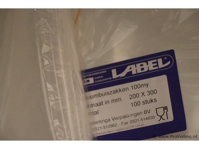 Partij scheltinga g-label vacuüm zakken & kunststof opbergbakken (4 stuks) - afbeelding 12 van  16