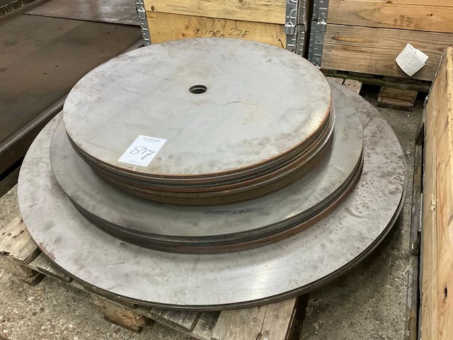 Partij schijven grondrol - afbeelding 1 van  3