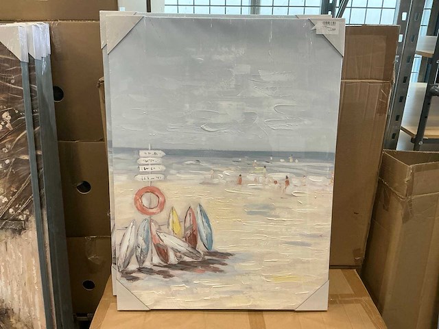 Partij schilderijen 140x70cm & 60x80cm (28x) - afbeelding 4 van  6