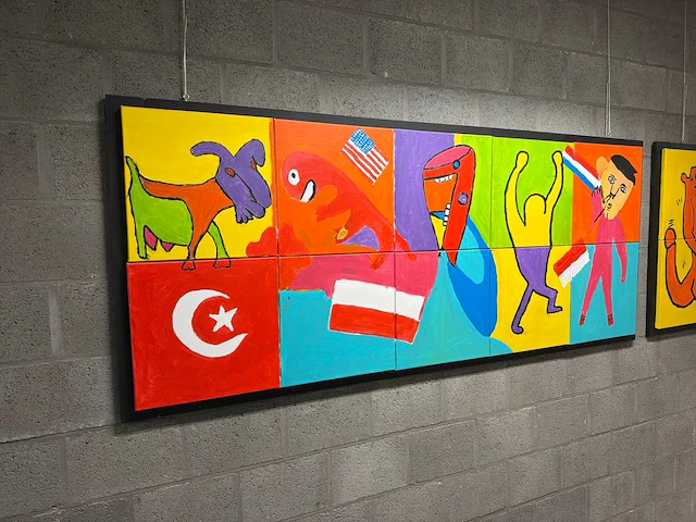 Partij schilderijen (8x) - afbeelding 3 van  9