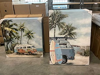 Partij schilderijen 90x120cm & 100x100cm (25x) - afbeelding 1 van  5