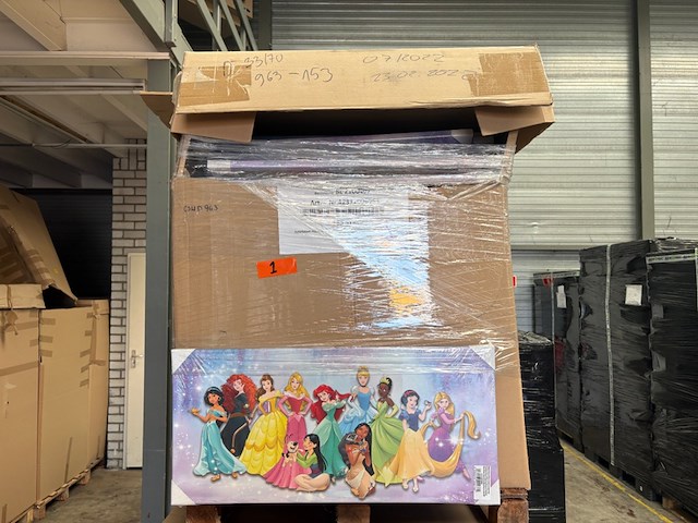 Partij schilderijen/wanddecoratie disney, canvas - afbeelding 1 van  4