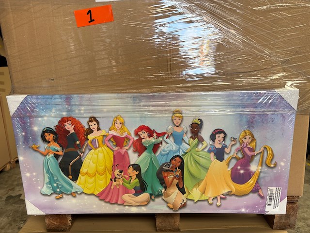 Partij schilderijen/wanddecoratie disney, canvas - afbeelding 3 van  4