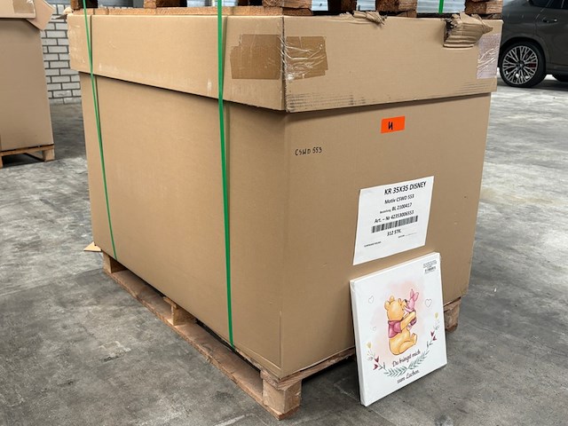 Partij schilderijen/wanddecoratie disney, canvas - afbeelding 2 van  3