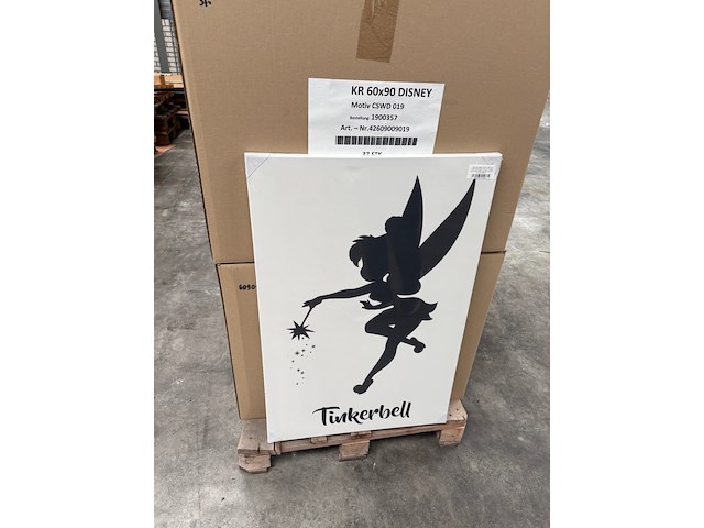 Partij schilderijen/wanddecoratie disney, canvas - afbeelding 3 van  6