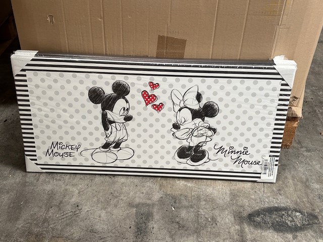 Partij schilderijen/wanddecoratie disney, canvas - afbeelding 3 van  4