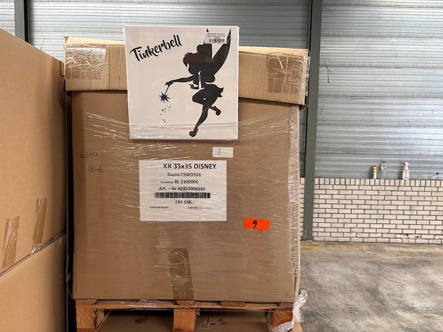 Partij schilderijen/wanddecoratie disney, canvas - afbeelding 2 van  4