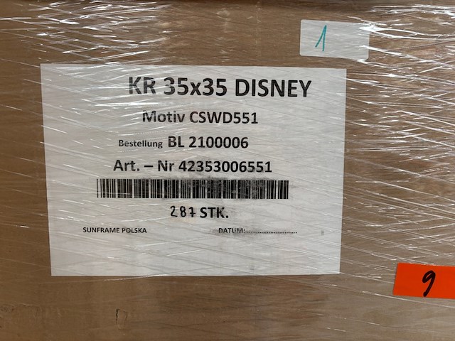 Partij schilderijen/wanddecoratie disney, canvas - afbeelding 4 van  4