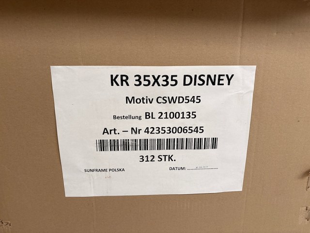 Partij schilderijen/wanddecoratie disney, canvas - afbeelding 4 van  4