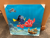 Partij schilderijen/wanddecoratie disney, canvas - afbeelding 3 van  4