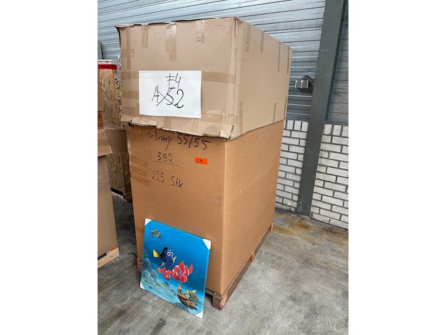 Partij schilderijen/wanddecoratie disney, canvas - afbeelding 2 van  5