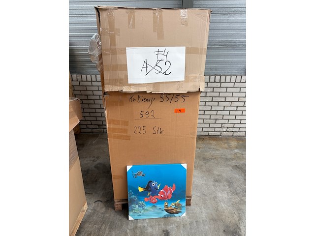 Partij schilderijen/wanddecoratie disney, canvas - afbeelding 3 van  5