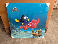 Partij schilderijen/wanddecoratie disney, canvas - afbeelding 4 van  5