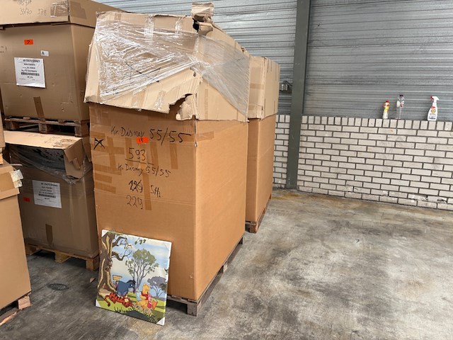 Partij schilderijen/wanddecoratie disney, canvas - afbeelding 1 van  4